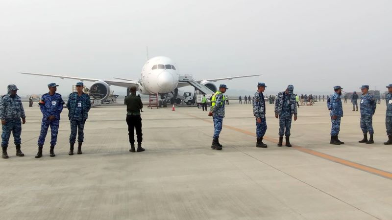 বোমা হামলার হুমকি: তল্লাশিতে বিমানে মেলেনি বোমাসদৃশ কোন বস্তু